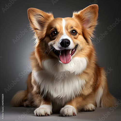 Super-Realistic Corgi Portrait - Authentic Canine Charisma in High-Resolution  Ai generative