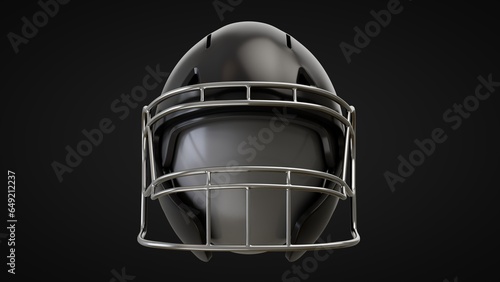 Helmet_Front View ( 3D Model , 3D Rendering , 3D Illustration )