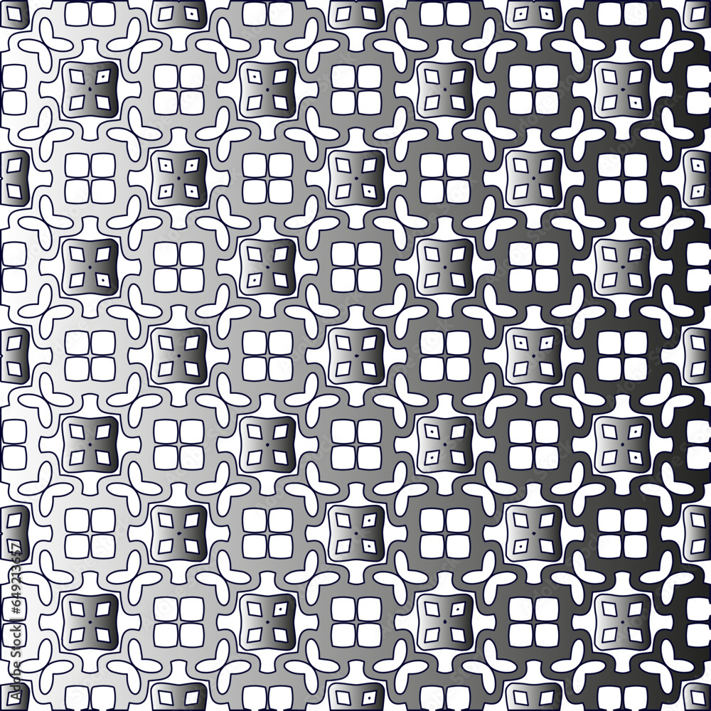 Black and white pattern. Repeat pattern. Abstract background. Patterns with monochrome gradient.Wallpaper for textile design, on wall paper, wrapping paper, fabrics and home decor. Black and white pattern. Repeat pattern. Abstract background. Patterns with monochrome gradient.Wallpaper for textile design, on wall paper, wrapping paper, fabrics and home decor.