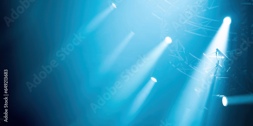 Concert background. Spotlig...