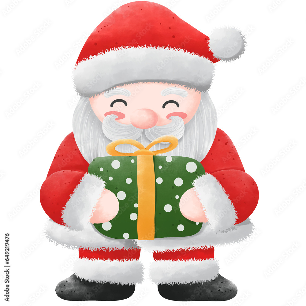 Christmas santa claus character Christmas santa claus character