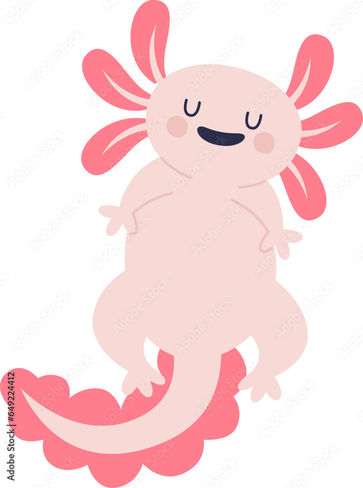 Axolotl Funny Amphibian Axolotl Funny Amphibian