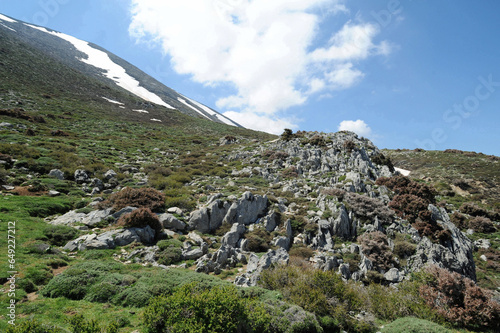 Le mont Ida près d'Anogia en Crète