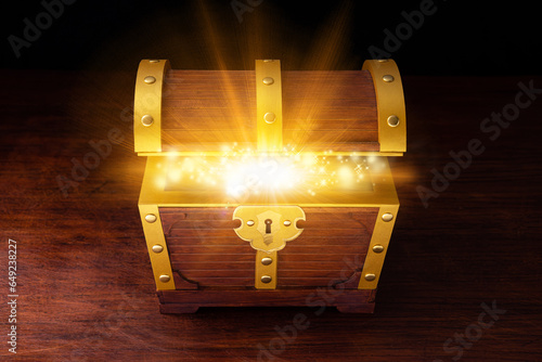 古い海賊の宝箱