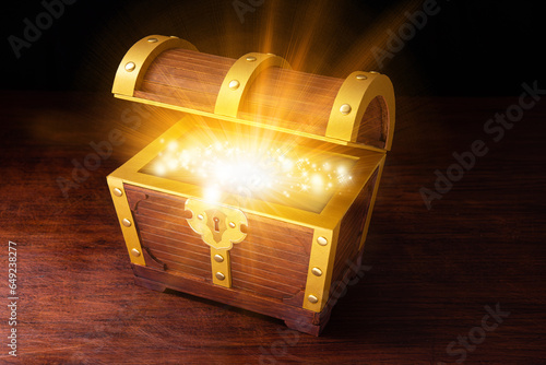 古い海賊の宝箱