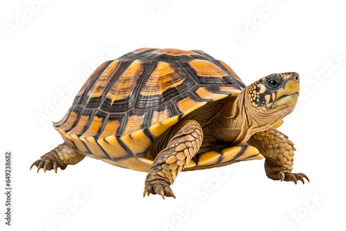 isolated illustration of a turtle. Created with Generative AI