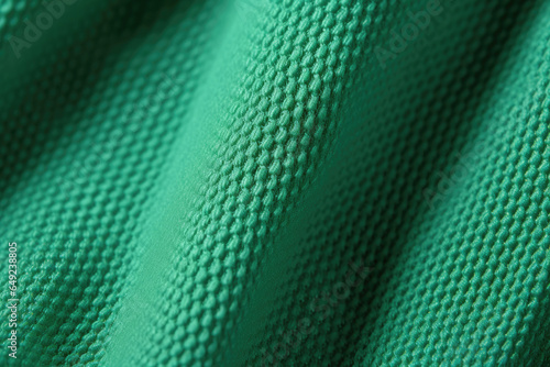 A Captivating Close-Up of Sleek and Stretchy Spandex Fabric, showcasing its Intricate Texture and Glistening, Body-Hugging Form in Vibrant Colors, Perfect for Athletic Performance photo