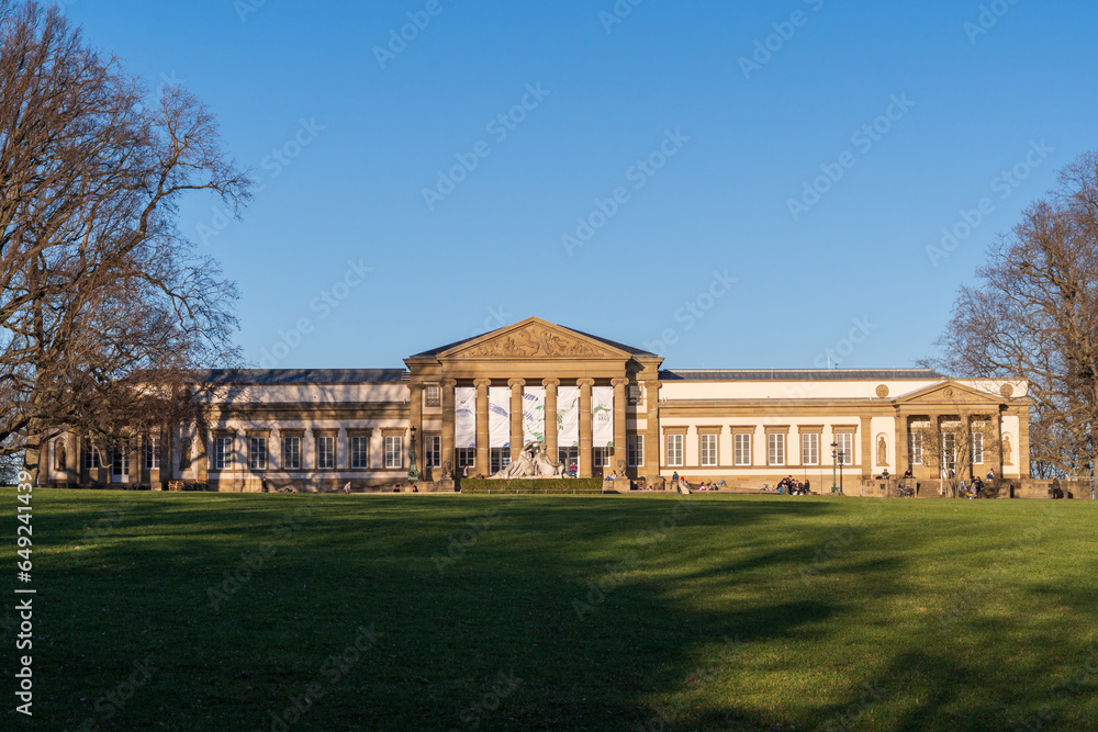 Fototapeta premium Stuttgart Garden Park, Schlossgarten or the Castle Gardens