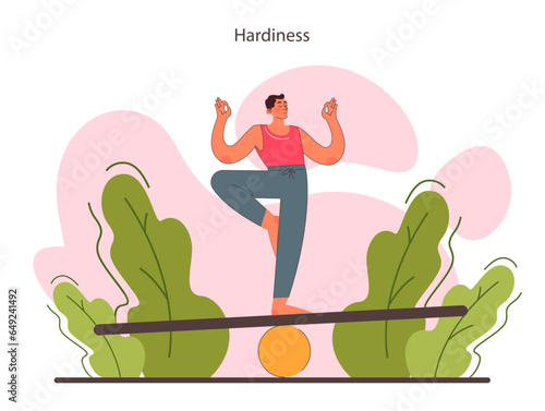 Resilience. Mental or emotional strength, psychological flexibility.