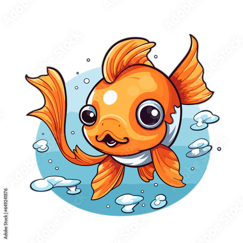 Goldfish, PNG For Tshirt