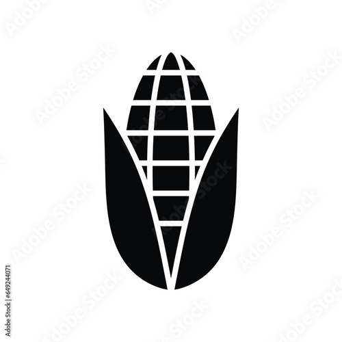 corn icon vector cornlogo popcorn sign 