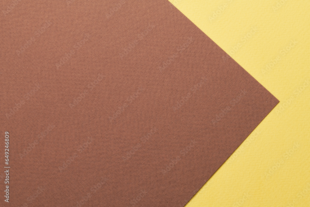 Rough kraft paper background, paper texture brown yellow colors. Mockup with copy space for text Rough kraft paper background, paper texture brown yellow colors. Mockup with copy space for text