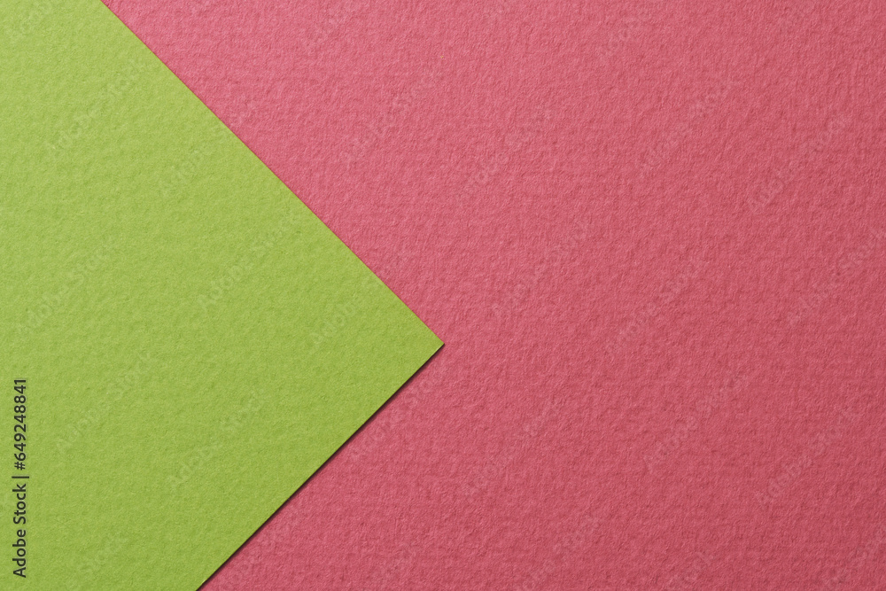 Rough kraft paper background, paper texture red burgundy green colors. Mockup with copy space for text. Rough kraft paper background, paper texture red burgundy green colors. Mockup with copy space for text.
