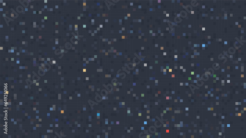 Programming console with dark background. Coding vector Illustration
