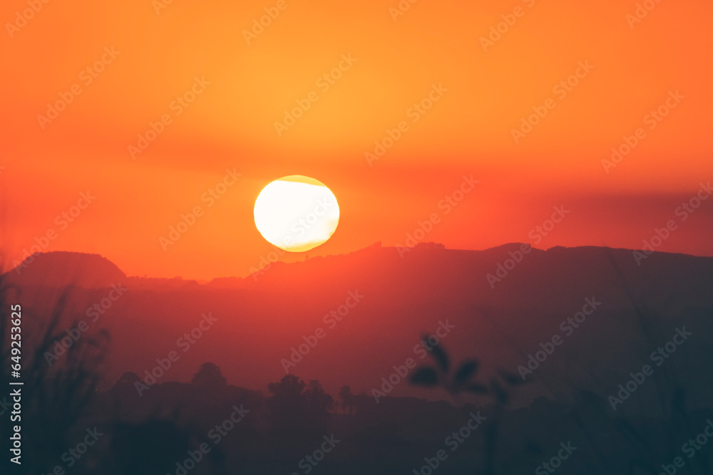 Obraz premium por do sol