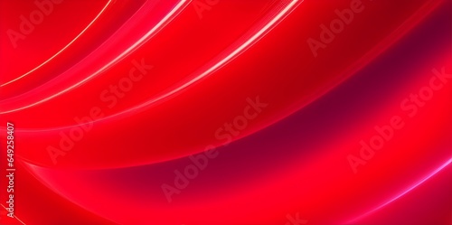 Ubstract curved colors background. AI generated illustration