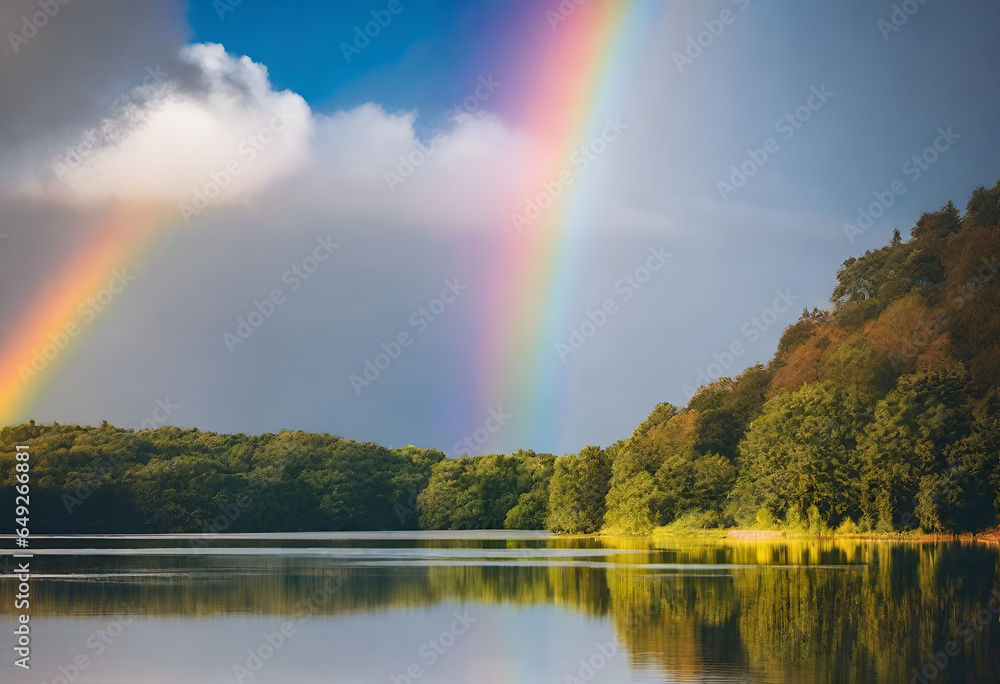 rainbow in the sky rainbow in the sky