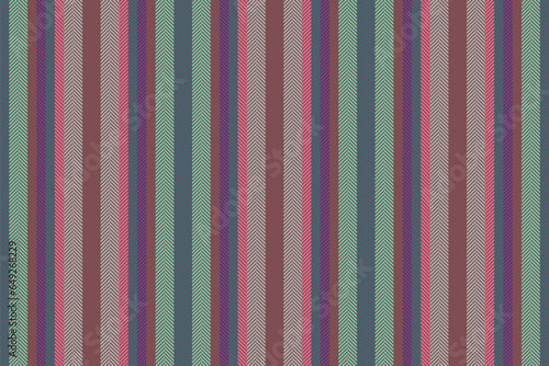 Texture pattern stripe of background lines fabric with a textile vector vertical seamless.