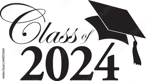 Class of 2024  Graduation Clip Art