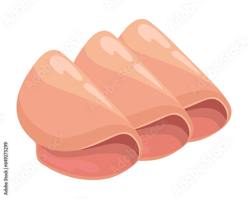meat product slices icon