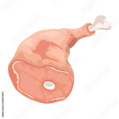 meat product lamb leg icon