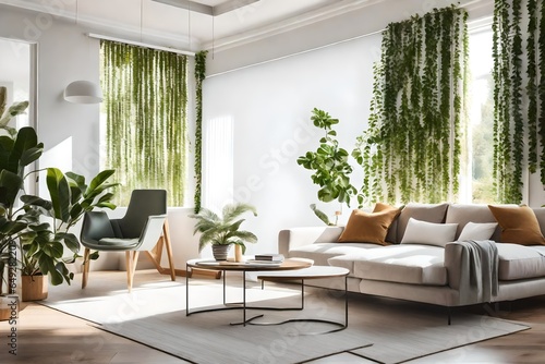 modern living room with sofa © Rida