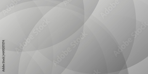 Abstract minimal geometric white and gray light background design. white transparent material in triangle diamond and squares shapes in random geometric pattern.