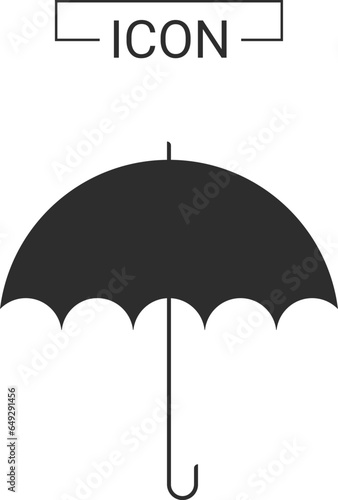 Umbrella vector icon template