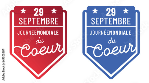 29 septemnbre - journée mondiale du coeur