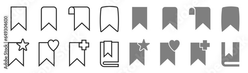 bookmark icon symbol save outline icon