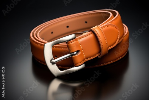 elegant leather belt photo