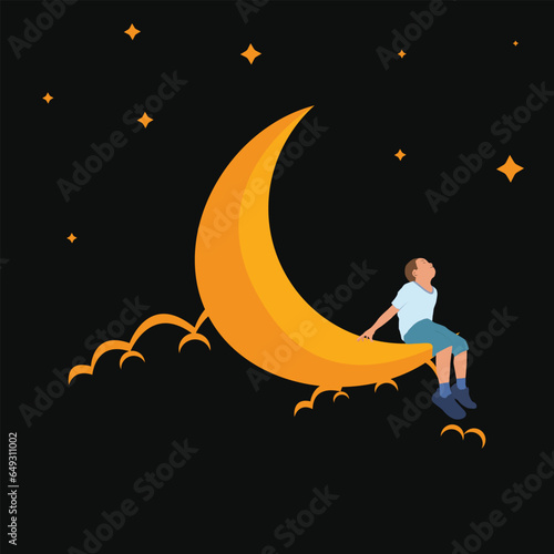 Night Dreams: Boy on the Moon
