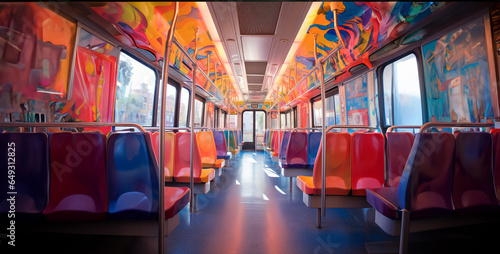 train in the subway, inside the subway, interior LA Metro Bus hd wallpaper 