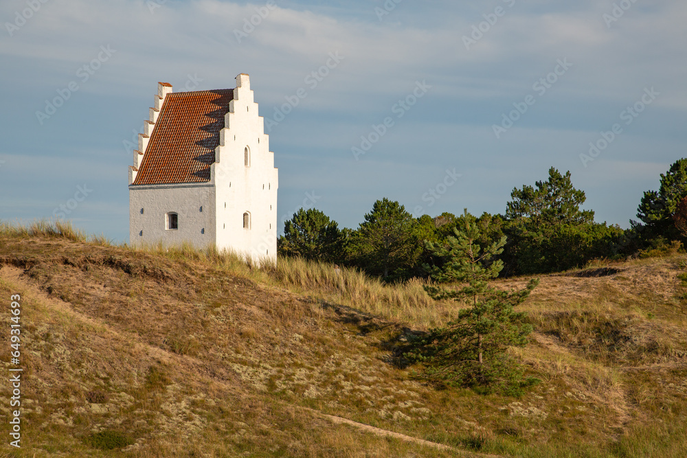 Versandete Kirche, Tilsandede Kirke, Skagen Dänemark