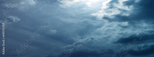 storm clouds timelapse sunny sky blue light watercolor background. Aquarelle painting brush effect card paper textured canvas cloudy smoke space for text, entertaining card, template. aquamarine color