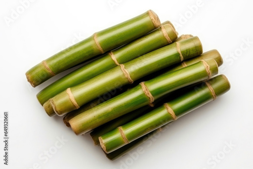Green Bamboo Zen Elegance