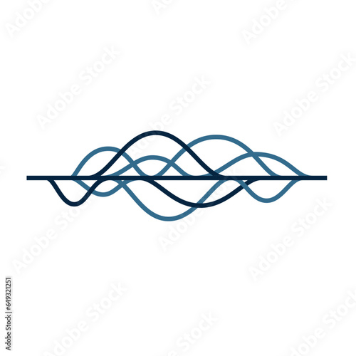 This logo is made with a wave theme, a firm and clean logo, suitable for your company logo, of course something related to waves