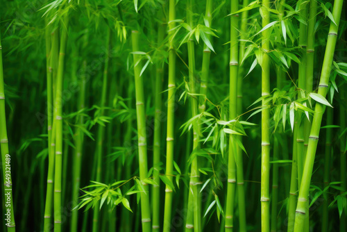 Tropical Bamboo Paradise View