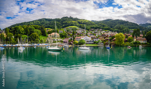 Municipality of Hilterfingen in the administrative district of the city of Thun