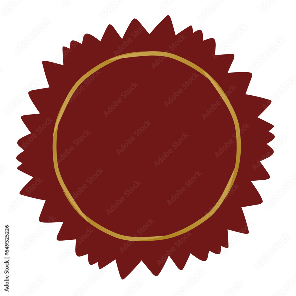 Blank sale label Blank sale label