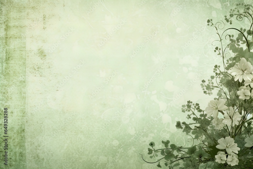 Pastel green background for the design. Design of postcards, albums, notebooks. Pastel green background for the design. Design of postcards, albums, notebooks.