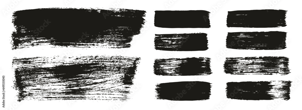 Flat Paint Brush Thick Long Background & Straight Lines Mix High Detail Abstract Vector Background Mix Set Flat Paint Brush Thick Long Background & Straight Lines Mix High Detail Abstract Vector Background Mix Set