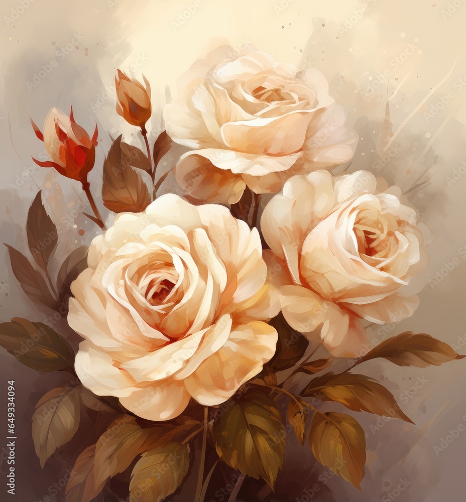 an old style painting of a brown rose on a white background, in the style of dark black and dark beige, watercolor illustrations, dark beige and aquamarine, porcelain, floralpunk, dark brown and white an old style painting of a brown rose on a white background, in the style of dark black and dark beige, watercolor illustrations, dark beige and aquamarine, porcelain, floralpunk, dark brown and white