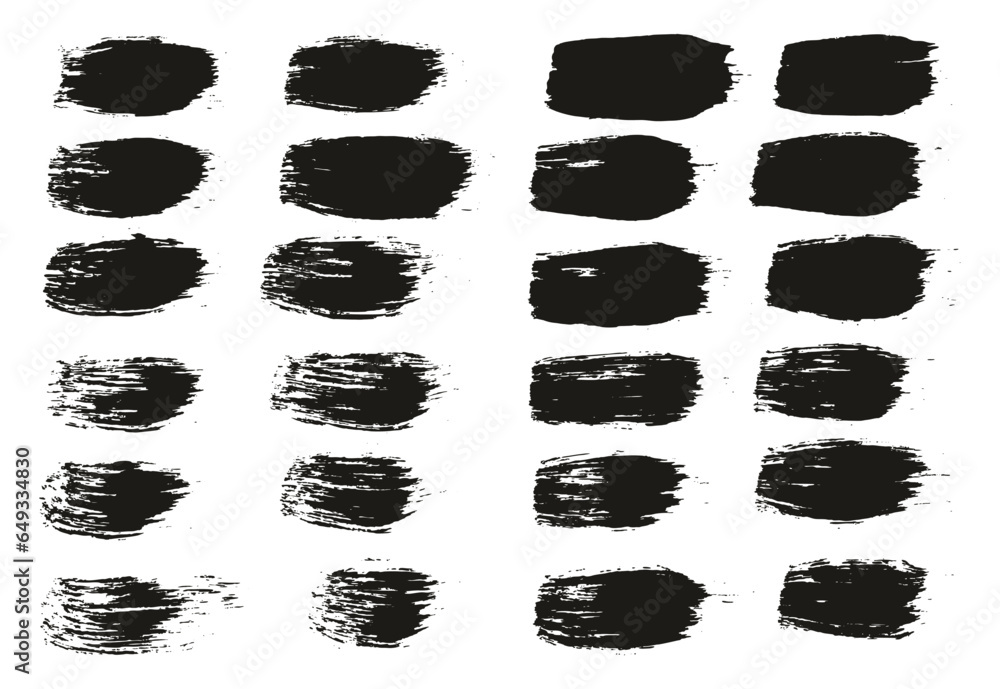 Round Brush Regular Straight Lines Artist Brush High Detail Abstract Vector Background Set Round Brush Regular Straight Lines Artist Brush High Detail Abstract Vector Background Set