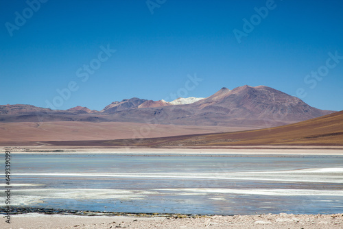 Landscape of laguna in Bolivia
