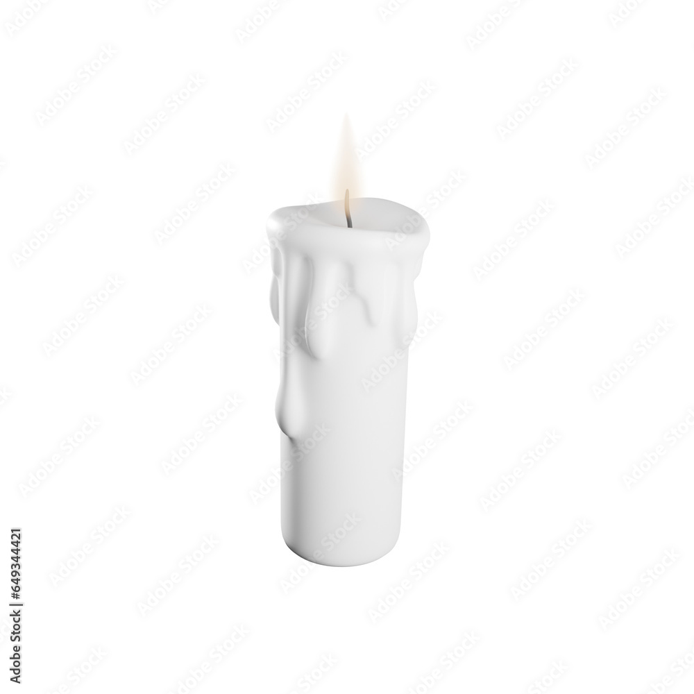 white candle white candle