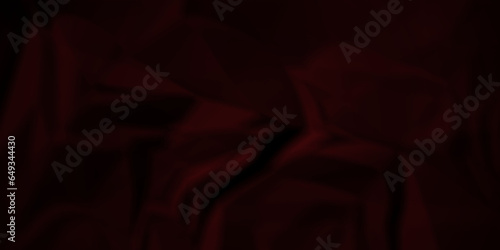 Dark red crumple black paper wrinkled poster template ,blank glued creased paper texture background. black paper crumled backdrop background. used for cardboard and clarkboard.