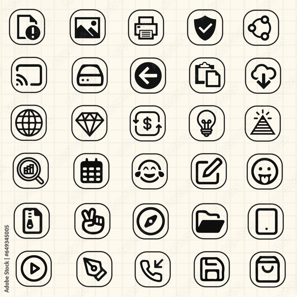 socials media icon for template socials media icon for template