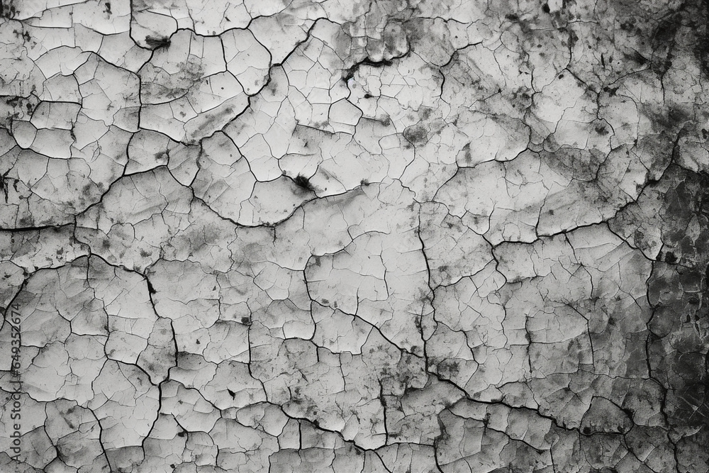 Image generative AI background seamless photorealistic cracked arid dry soil or earth texture Image generative AI background seamless photorealistic cracked arid dry soil or earth texture
