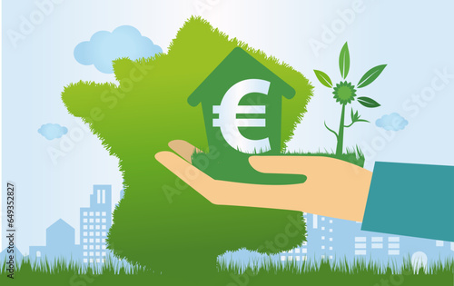 France budget des travaux d'amélioration énergétique des communes et villes, aide à la transition écologique